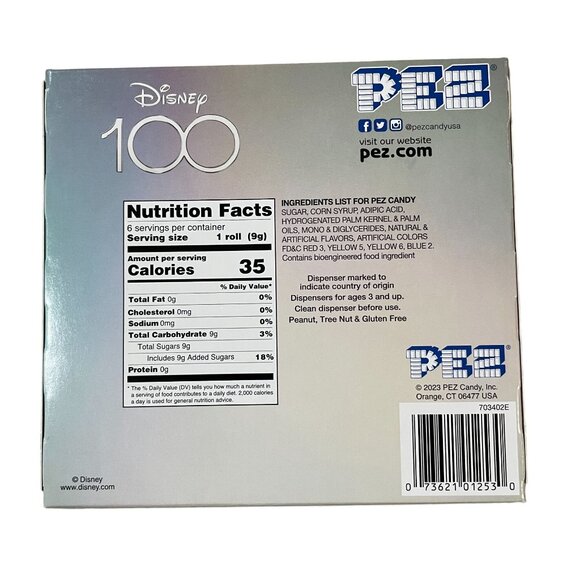 Disney 100th Anniversary PEZ Candy Dispenser Set Featuring Mickey & Minnie - Picture 3 of 4